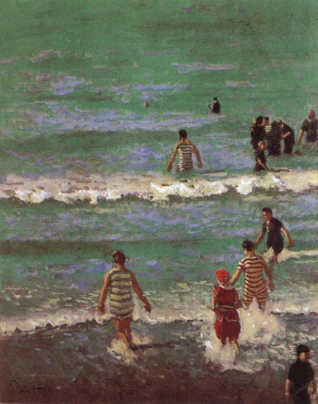 Walter Richard Sickert Bathers at Dieppe oil painting picture